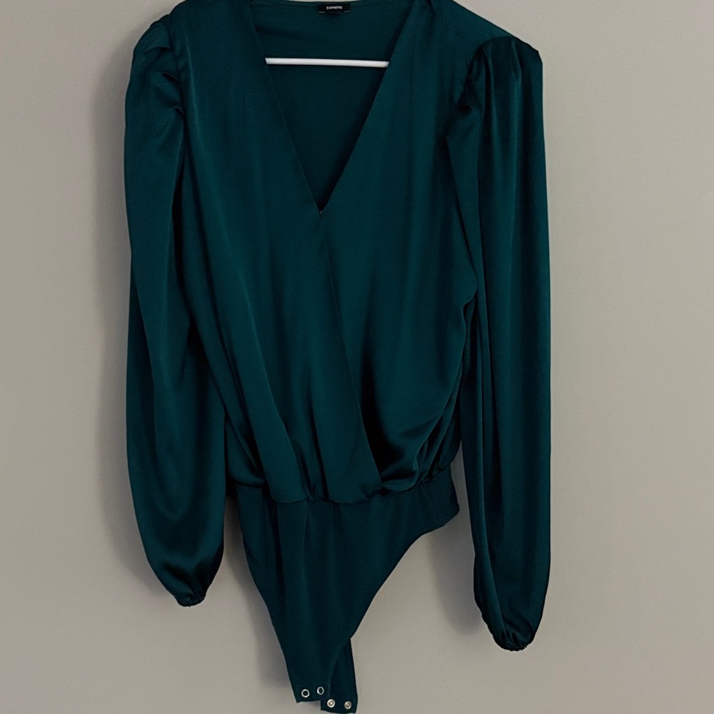 Express Deep Teal Bodysuit